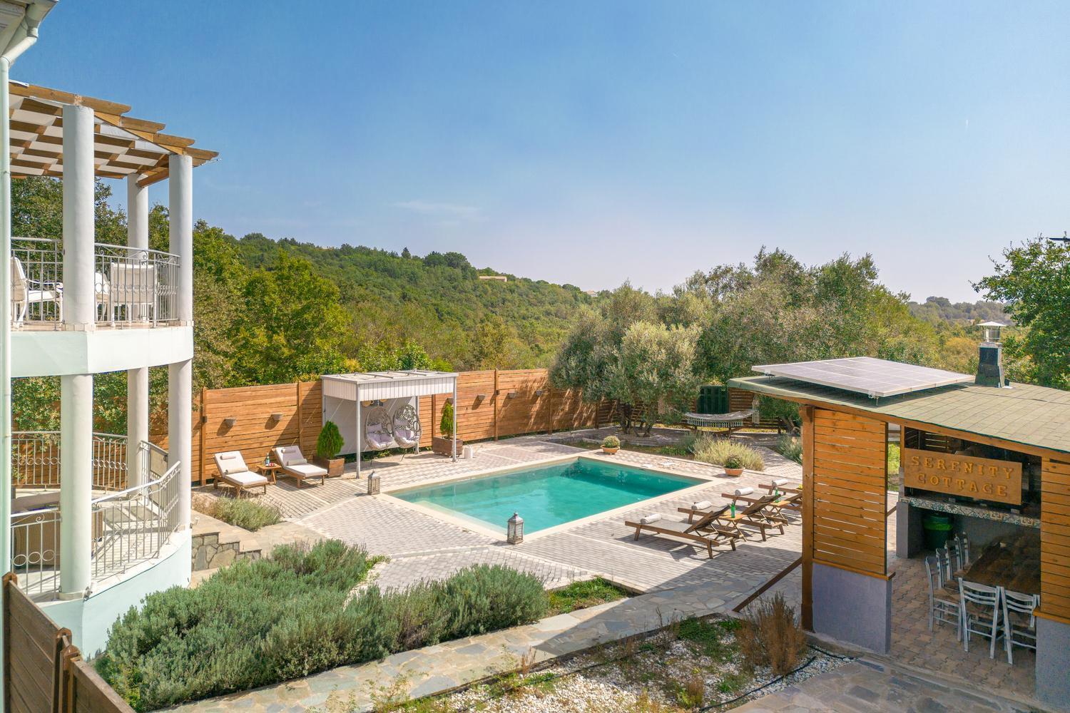 Villa Serenity - Off Grid Villa Pouládes Exterior foto