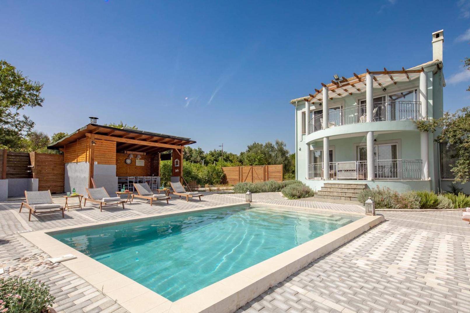 Villa Serenity - Off Grid Villa Pouládes Exterior foto